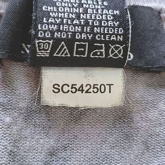 Nina Leonard grey cheetah print soft ribbed cardigan Size M - Picture 8 of 14